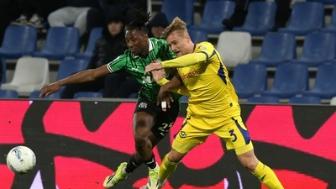 2026年02月21日 意甲-贝拉尔迪双响+失点 萨索洛3-0完胜十人维罗纳